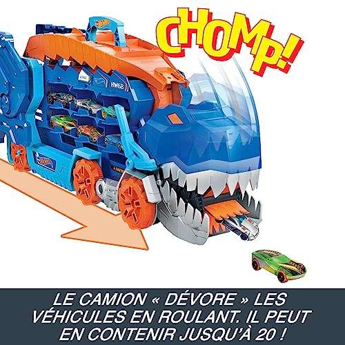 Hot Wheels Camion City Transporteur T-Rex –