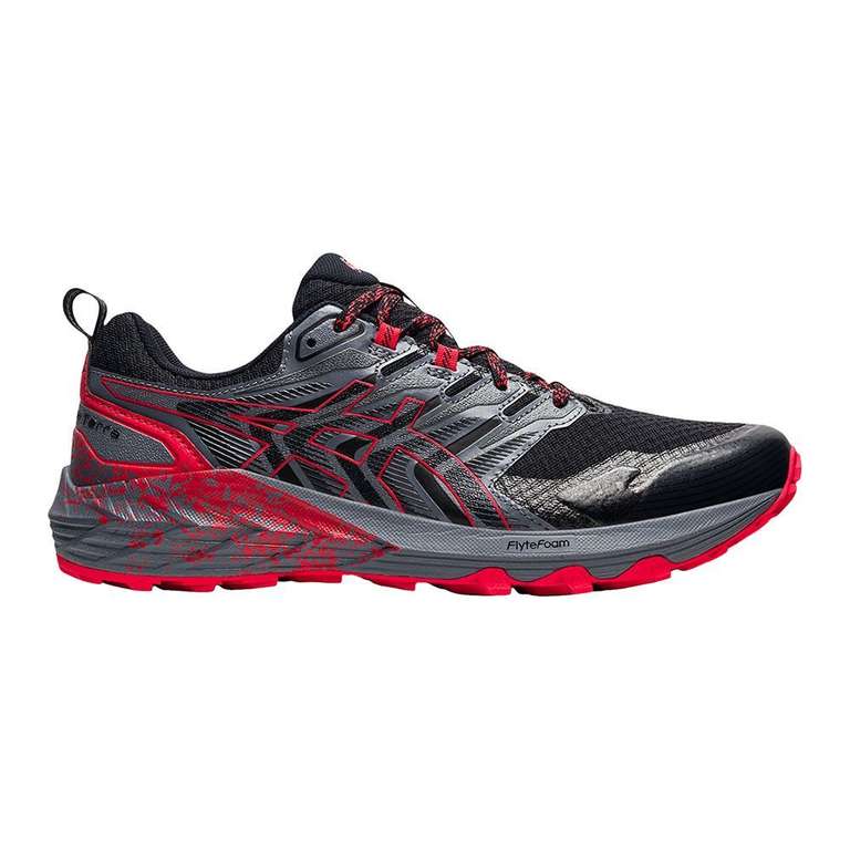 Chaussures Trail Asics Gel-Trabuco Terra Black/electric Red (plusieurs Tailles Disponibles)