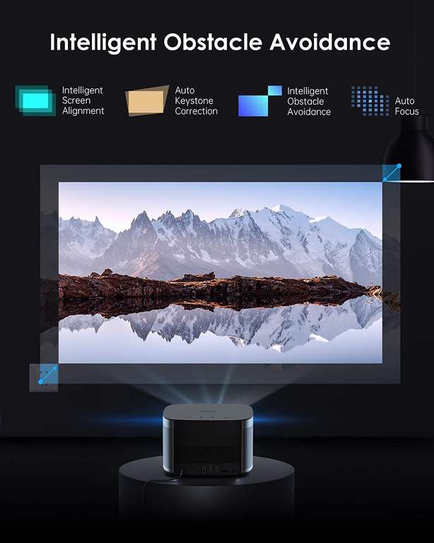 Vidéoprojecteur XGIMI Horizon 1080P - WiFi Bluetooth, Android TV 1080P Full HD (Vendeur tiers)