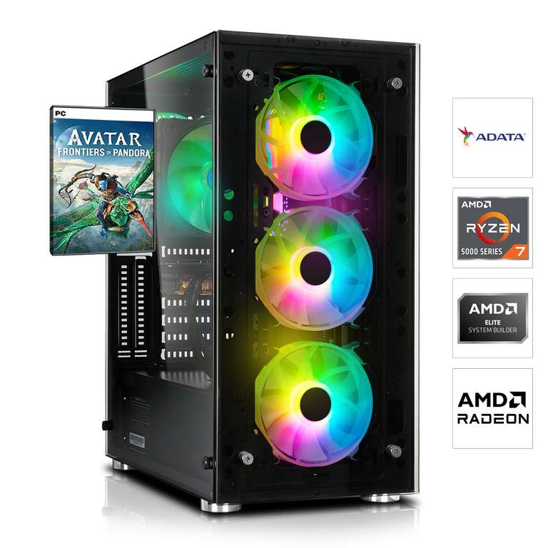 PC Gaming 5700X , Radeon 7800 XT 16GO, RAM 16GO, SSD 1TO + Avatar:  Frontiers of Pandora –