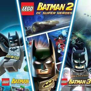 Trilogie Lego Batman (Lego Batman 2: DC Super Heroes + Lego Batman 3: Beyond Gotham + Lego Batman: The Videogame) sur PC (Dématérialisé)