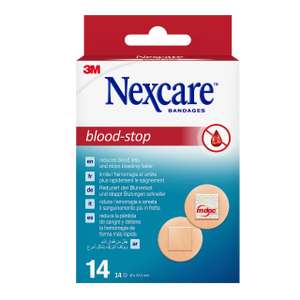Pansements Nexcare Blood-Stop Spots - 14 pansements