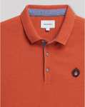 Polo en coton et lin Devred Orange Indien - Tailles M, L et XXL