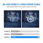 Câble HDMI Vcelink - 8K@60Hz, 4K@120 Hz, 1.5m (vendeur tiers)