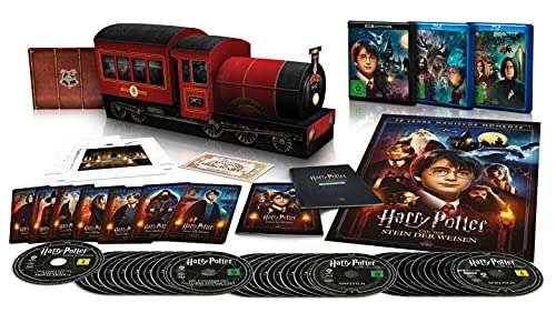 Coffret Blu-Ray 4K Ultra HD + Blu-Ray + Goodies : Harry Potter Poudlard Express - L'intégrale Edition Collector