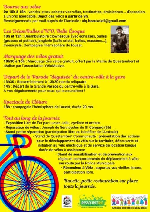 Sessions gratuites de marquage de vélo Bicycode - Différentes villes