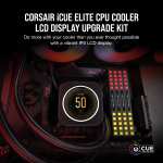 Kit de mise à niveau pour refroidisseur pour processeur à écran LCD Corsair iCue Elite