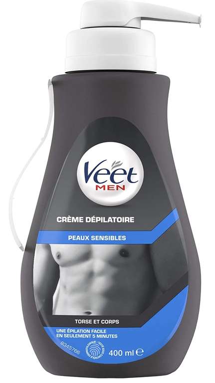 [Prime] Crème dépilatoire Veet Men peaux sensibles - 400ml