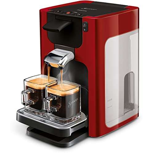 Machine à Café à Dosettes Philips Senseo HD7866/81 - 1450 W, 1.2 liters, Rouge