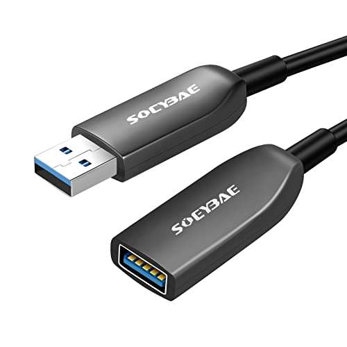 Câble Rallonge USB 3.0 Soeybae jusqu'à 5 Gbit/s - 10 mètres (vendeur tiers)