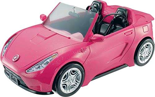 Voiture Cabriolet Rose pour poupée Barbie