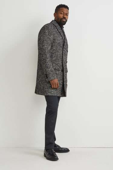 Manteau Homme en laine mélangée C&A Premium - Plusieurs tailles disponibles