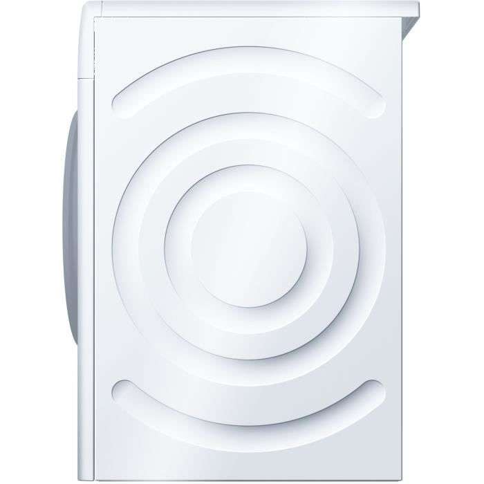 Sèche-linge à condensation Bosch WTN83208FF SER4 - 8 kg, classe B, blanc