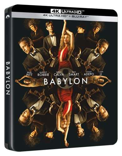 Babylon (2022) - 4K Ultra HD + Blu-Ray + Blu-Ray bonus - Édition boîtier SteelBook