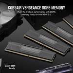 Kit mémoire RAM Corsair Vengeance DDR5 - 32 Go (2 x 16 Go), 6000 MHz, C36 (régulation de tension intégrée, profils Intel XMP 3.0 réglables)