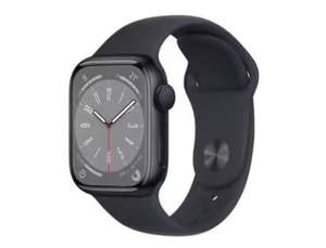 Montre connectée Apple Watch Series 8 (GPS) - Boîtier 41 mm Aluminium Minuit avec Bracelet Sport Minuit (+25.10€ en Rakuten Points)
