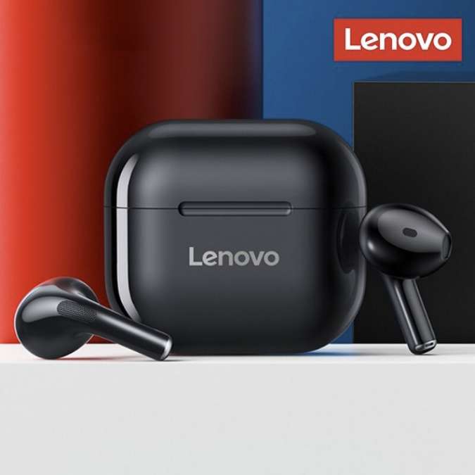 écouteurs sans fil Lenovo LP40 TWS - Bluetooth 5.0, 230mAH, Noir