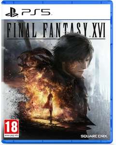 Final Fantasy XVI sur PS5 (via 12,82€ cagnottés sur la carte fidélité Leclerc)