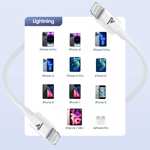 Lot de 2 Câbles Lightning RAMPOW pour iPhone - 1m (via coupon - vendeur tiers)