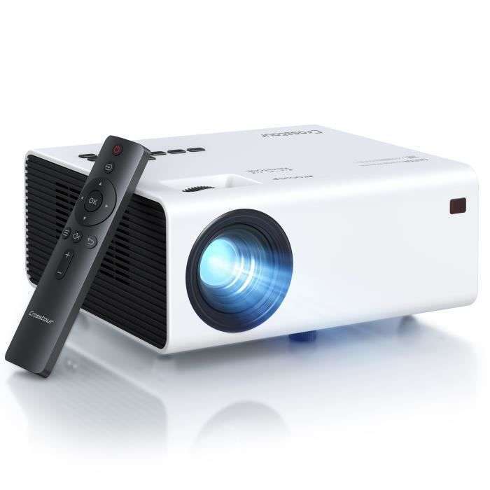 Vidéoprojecteur LED Crosstour P970 - 1080p natif, Son 2x5W, HDMI AV USB, compatible Chromecast FireStick (vendeur tiers)