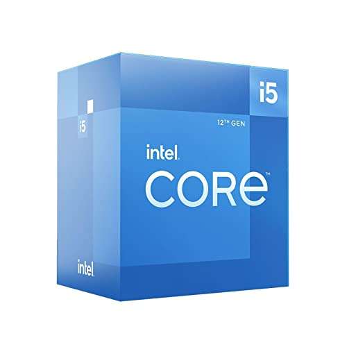 Processeur Intel Core i5-12400F - 2.5 GHz, Mode Turbo à 4.4 Ghz