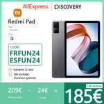 Tablette 10.6" Xiaomi Redmi Pad - 90 Hz (2000 x 1200), Helio G99, RAM 4 Go, 128 Go, 8000 mAh (Entrepôt France)
