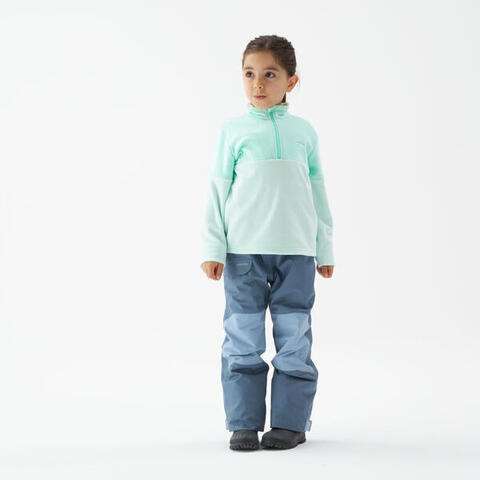 Polaire de Randonnée MH120 Turquoise - Enfant, 2-6 ans