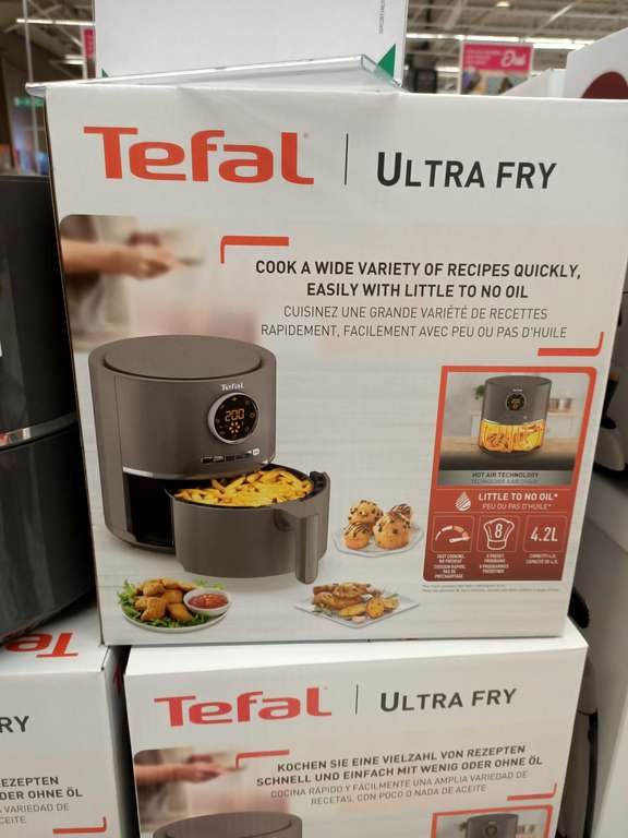 Friteuse sans huile - TEFAL - Ultra Fry Digital EY111B15 - 4,2 L
