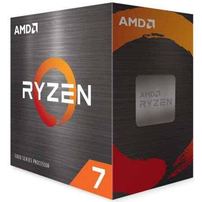 Processeur AMD Ryzen 7 5800X - 8C/16T, 3.8 GHz, Mode Turbo 4.7 GHz
