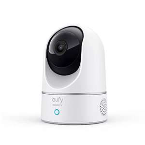 Caméra de surveillance intérieure Eufy 2K Pan & Tilt - avec IA - compatible Alexa, google Home et Apple Homekit (Vendeur Tiers)