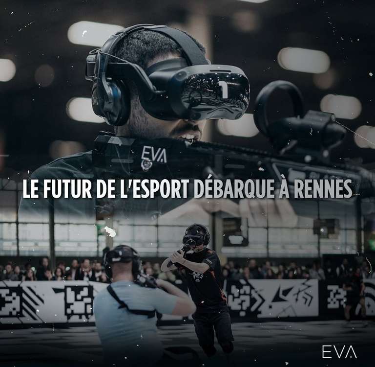Session de 40 minutes pour la salle EVA (Esports Virtual Arenas) de Rennes (35)