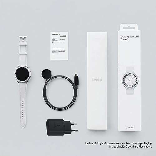 Montre connectée Samsung Galaxy Watch6 Classic (via coupon)