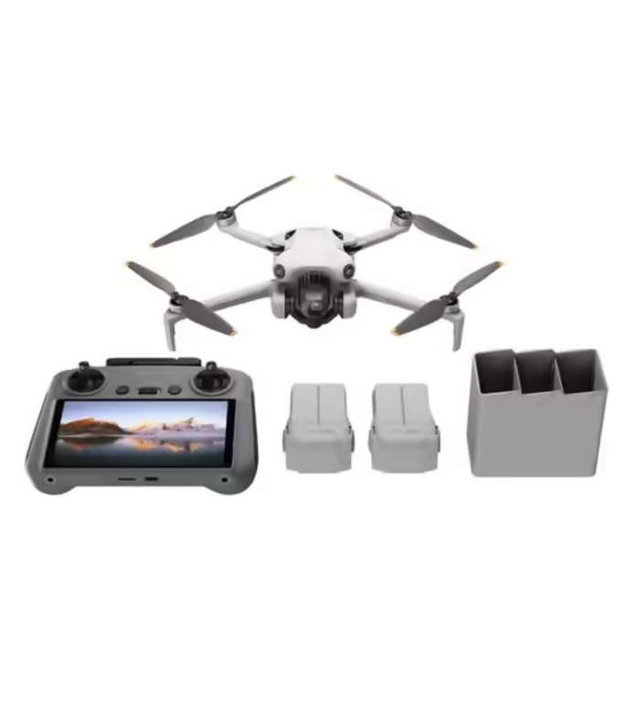 Drone quadricoptère dji mini 4 pro fly more combo (+155.95€ en RakutenPoints, Vendeur : Boulanger)