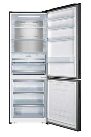 Réfrigérateur congélateur bas HisenseRB645N4BFE - Froid ventilé (no frost),  495L, 39 dB, Classe E (via ODR 100€) –