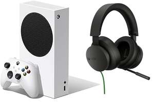 Console Xbox Series S + Casque filaire Xbox officiel Offert