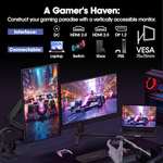 Écran PC Gamer 24.5" Koorui - 165Hz, QHD(2560 x 1440), IPS, 1ms, Adaptive Sync, 100% sRGB, Hauteur Réglable (Vendeur Tiers)