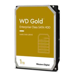 Disque dur interne 3.5" Western Digital Gold pour serveur et NAS 14 To (16 To à 432.99€)