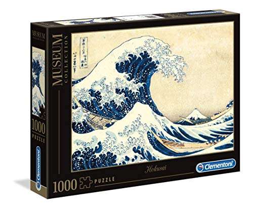 Puzzle Clementoni Museum Collection - La Grande Onda Di Hokusa - 1000 Pièces