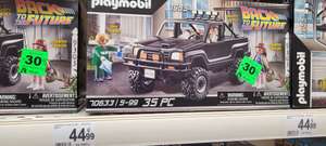 30% de réduction sur une sélection de Playmobil - Ex: Back to the Future Pick-up de Marty (70633) - Vélizy 2 (78)