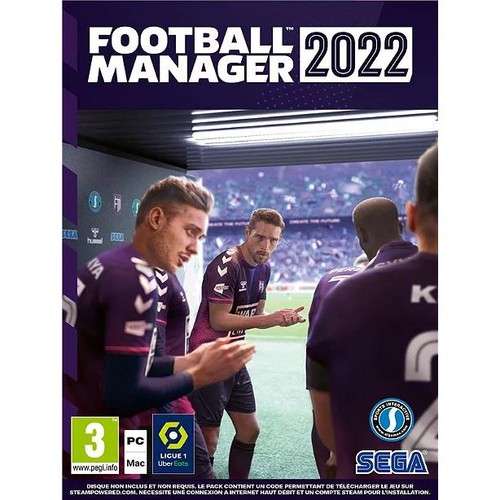 Football Manager 2022 sur PC/Mac (+0,25€ en RP)