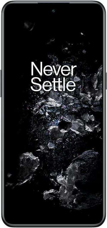 Smartphone 6,7" OnePlus 10T 5G - AMOLED FHD+ 120Hz, Snapdragon 8+ Gen 1, RAM 8 Go, 128 Go, 50+8+2 MP, Chargeur UK (Entrepôt France)