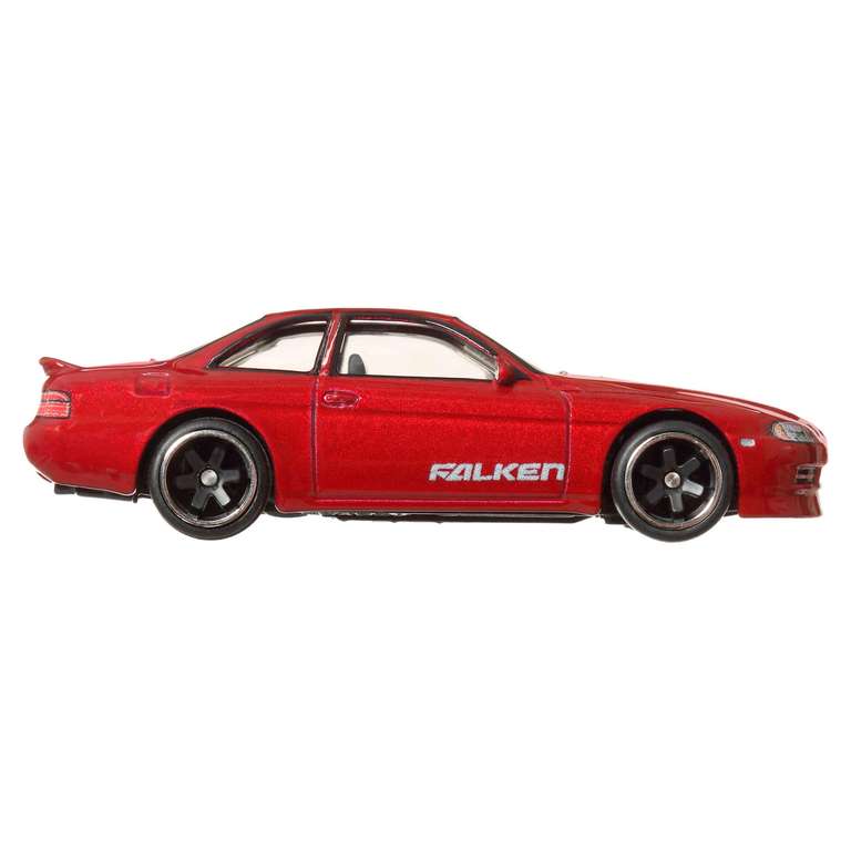 Voiture Miniature Fast Speed 1:64 - Nissan Skyline R34 GTR Rose JDM, Métal Et Plastique, Neuf En Boîte