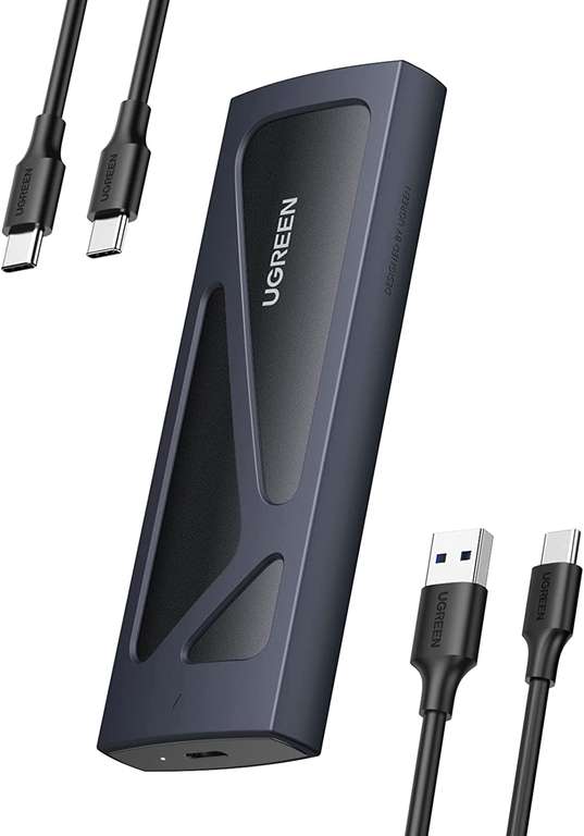 Boîtier externe UGREEN pour SSD M.2 NVMe - USB 3.2, 10 Gbps, UASP / TRIM, 2  Câbles inclus (Vendeur tiers) –