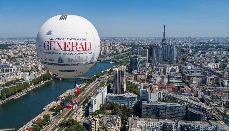 2 Places Adulte + 2 Places enfant pour le ballon Generali - Paris (75)