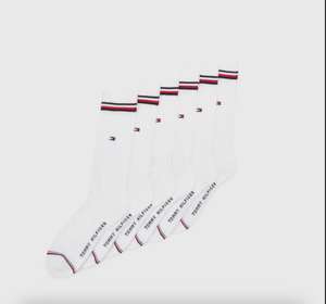 6 Paires de Chaussettes Tommy Hilfiger Iconic Sock - blanc