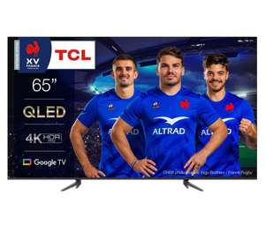 TV 65" TCL 65QLED770 (2023) - QLED, 4K UHD, HDR10+, Dolby Atmos, DTS, Google TV (via ODR 100€)
