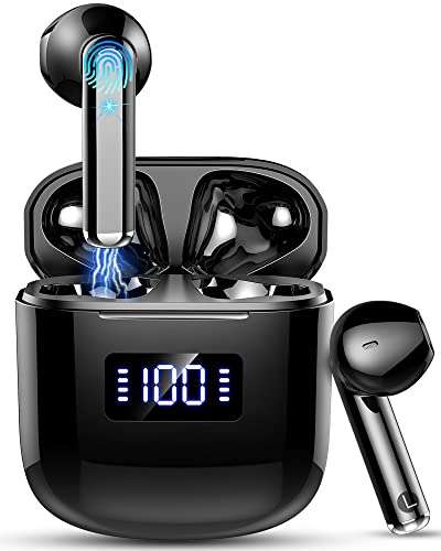 Écouteurs sans fil Dzstorm - étanches, commande tactile, autonomie 5h + 20h (via coupon - vendeur tiers)