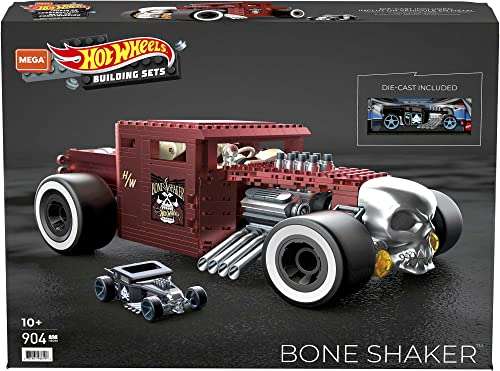 Jeu de construction MEGA Construx Hot Wheels Bone Shaker Édition Collector - 904 pièces