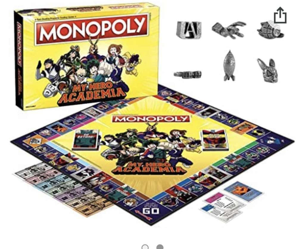 Jeu de plateau Monopoly My Hero Academia