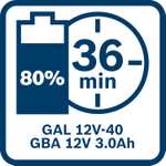 Batterie Bosch Professional 12V System GBA 12V 3.0Ah